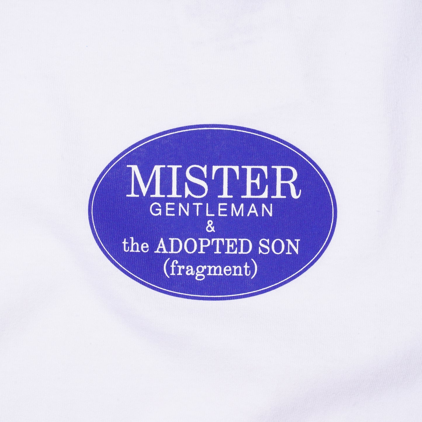 MISTERGENTLEMAN x The Adopted Son x Fragment Design Graphic TEE (WHITE)