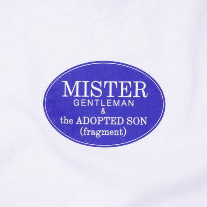 MISTERGENTLEMAN x The Adopted Son x Fragment Design Graphic TEE (WHITE)