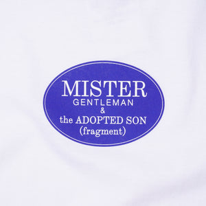 MISTERGENTLEMAN x The Adopted Son x Fragment Design Graphic TEE (WHITE)