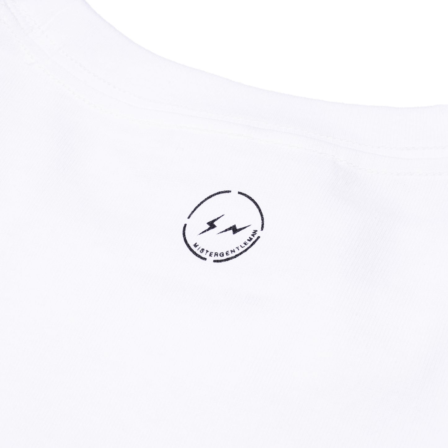 MISTERGENTLEMAN x The Adopted Son x Fragment Design Graphic TEE (WHITE)