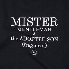 MISTERGENTLEMAN x The Adopted Son x Fragment Design Pocket TEE (BLACK)