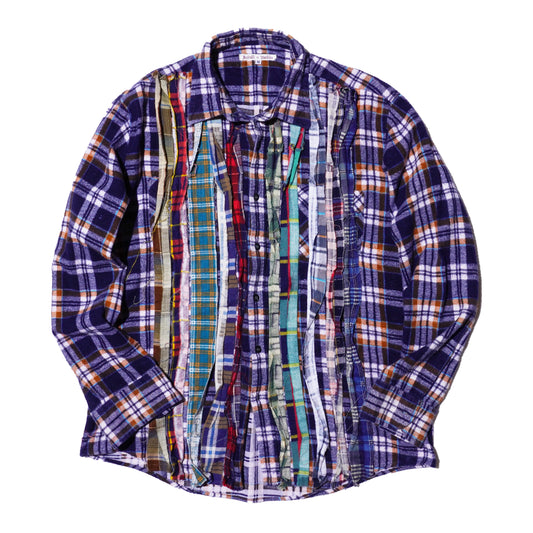 Rebuild by Needles Ribbon Flannel Shirt