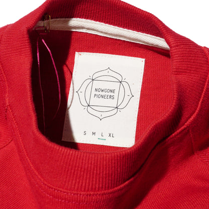 NOWGONE PIONEERS Back Pockets Sweat (Red)