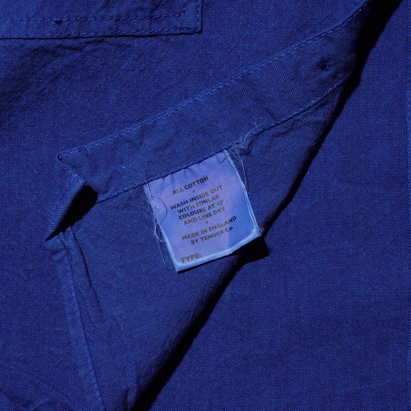 Tender co. Indigo Long Shirt (Blue)