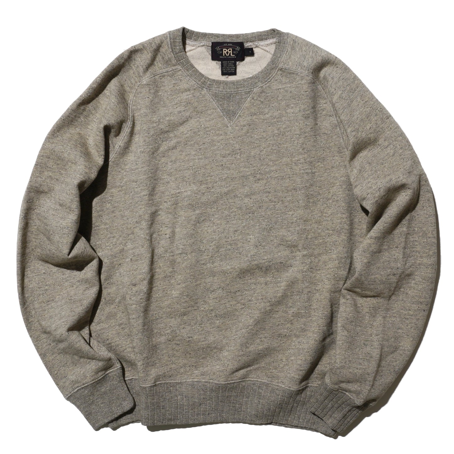 Double RL "Salt & Pepper" Sweatshirt