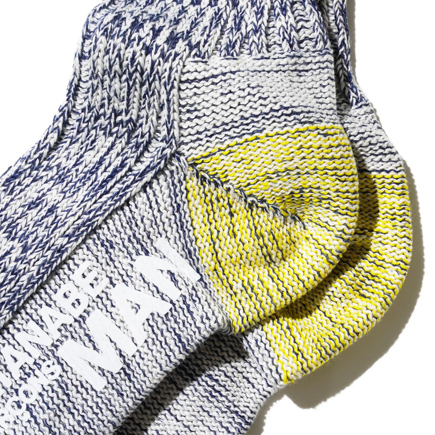 Junya Watanabe MAN Knitted Socks (Navy)