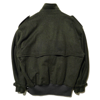 Raf Simons Double-Breasted Wool Military Jacket