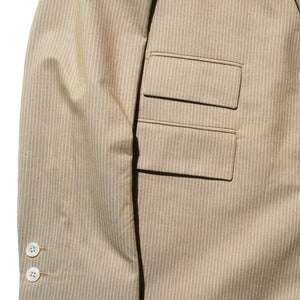 Brooks Brothers Black Fleece Pinstripe Single Vent Sport Coat Blazer