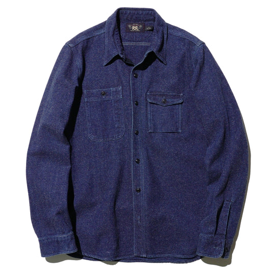 Double RL HBT Herringbone Twill Worker Shirt