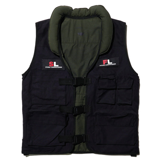 Stüssy x Futura Laboratories Reversible Military PFD Vest