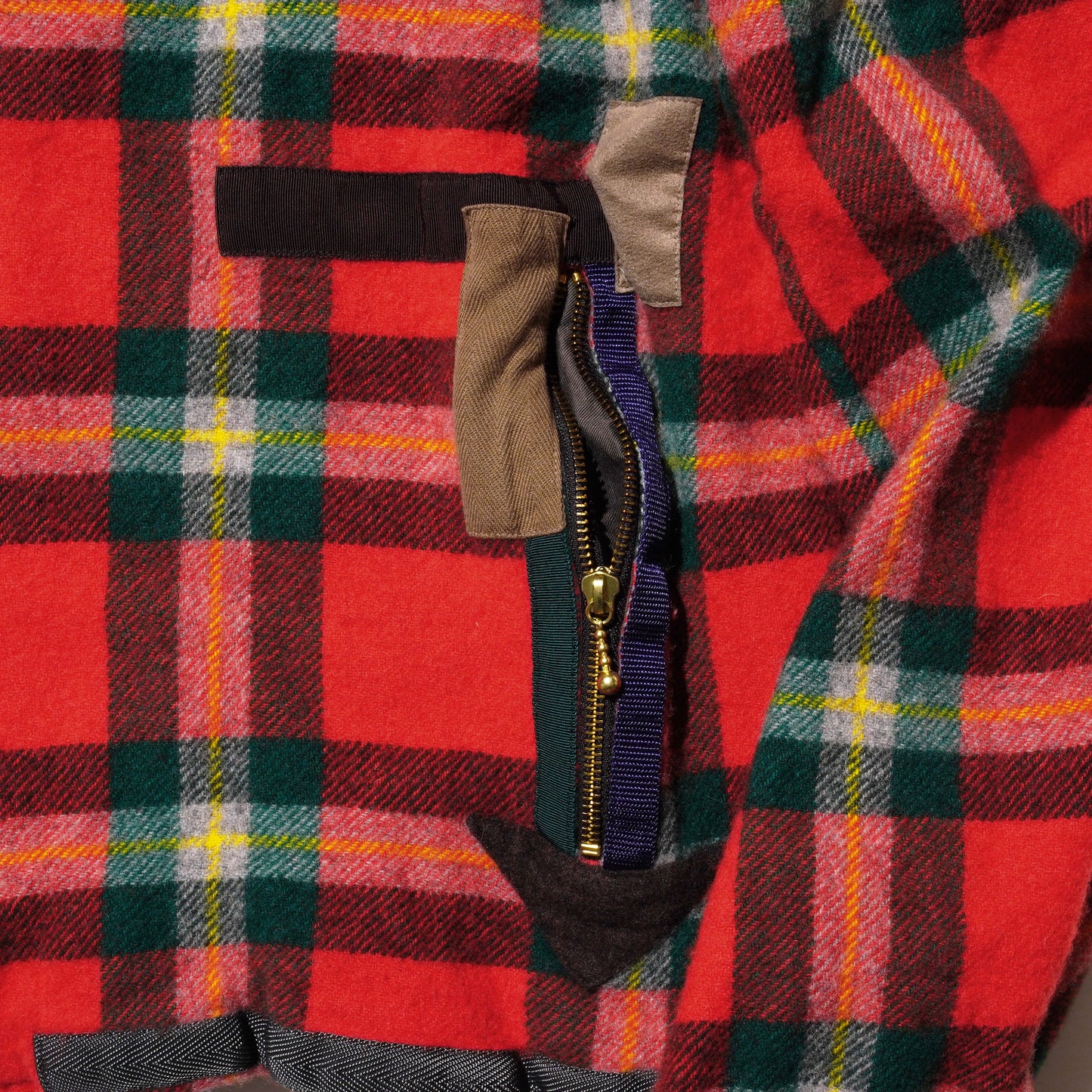 Kolor Checker Flannel Jacket