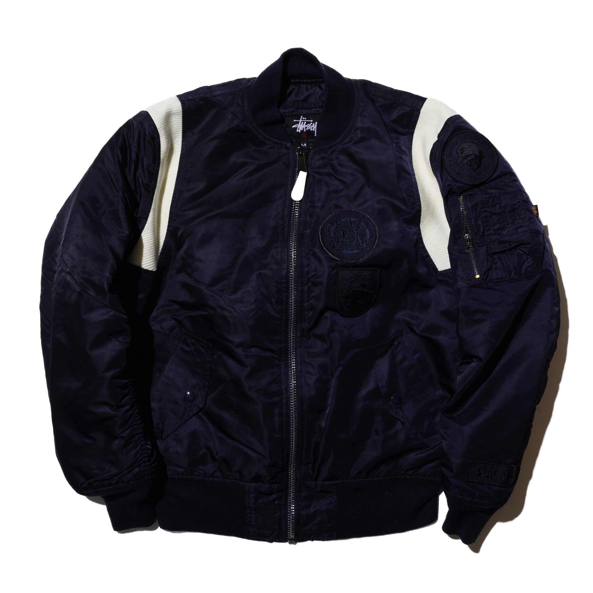 Stüssy x Alpha Industries Patches MA-1 Jacket – weareasterisk