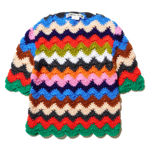 Comme des Garçons Multicolor Chunky Knitted Top