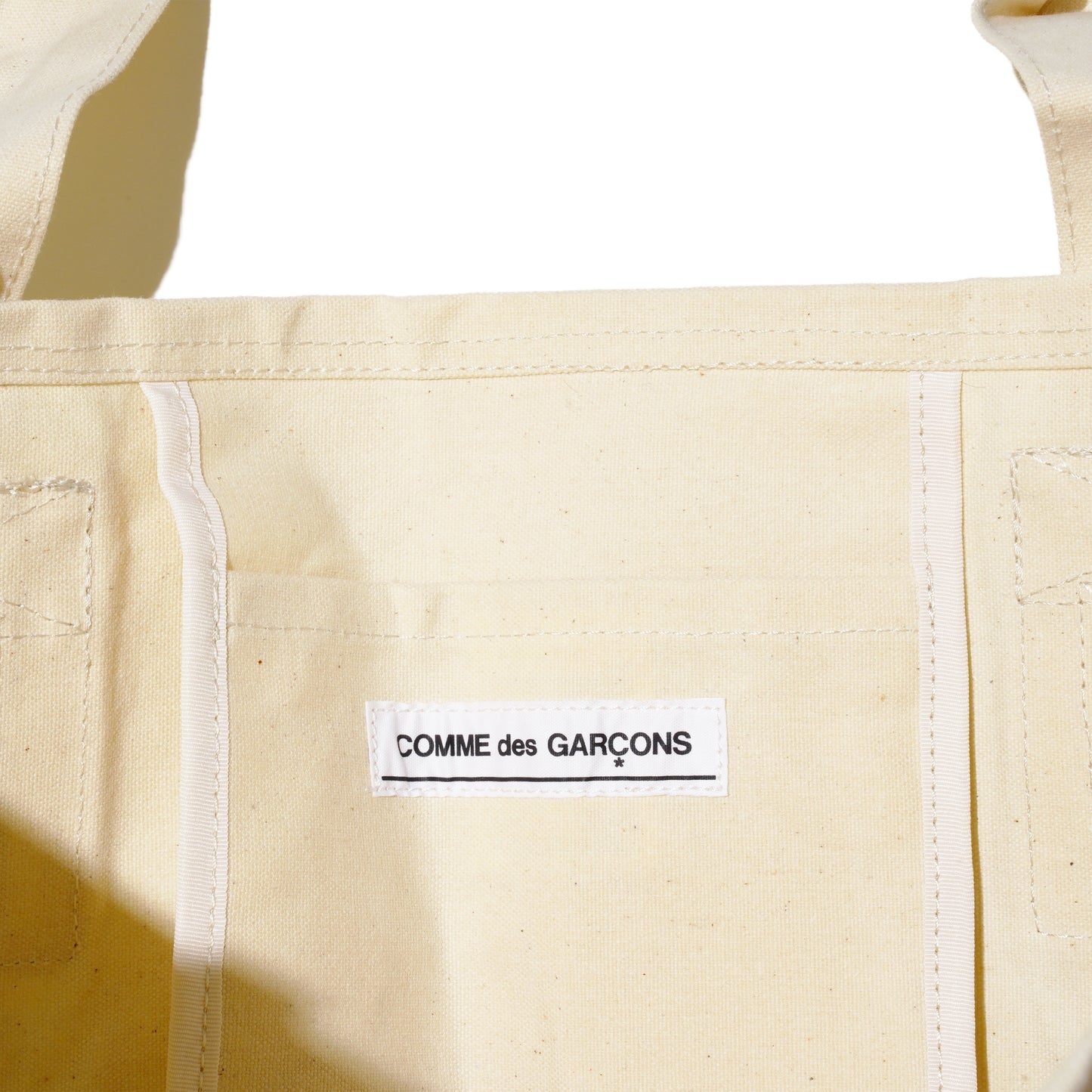 Comme des Garçons Heavy Canvas Tote Bag (Small)