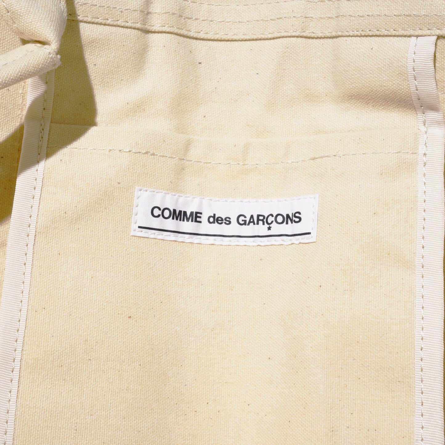 Comme des Garçons Heavy Canvas Tote Bag (Large)