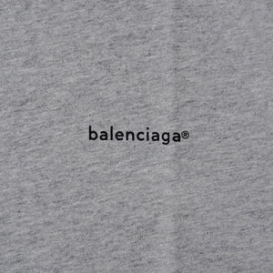 Balenciaga Logo T-Shirt (Grey)