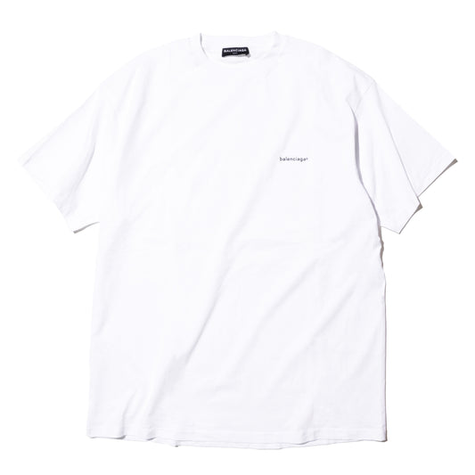 Balenciaga Logo T-Shirt (White)