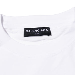 Balenciaga Logo T-Shirt (White)