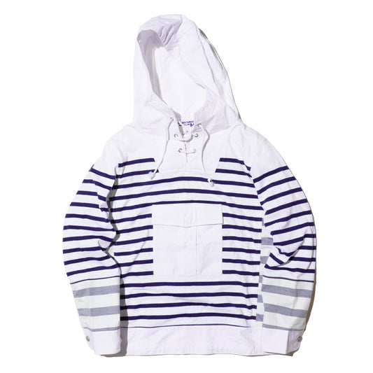 Junya Watanabe MAN x Saint James Striped Anorak Jacket