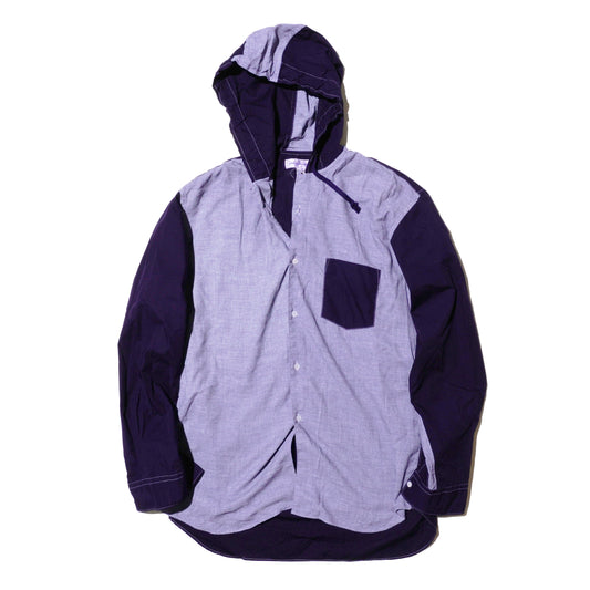 Comme des Garçons SHIRT Patchwork Hoodie Shirt