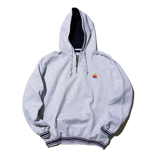 APPLE COMPUTER RAINBOW LOGO HOODIE