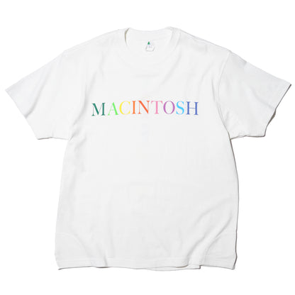 ZISE 001 "MACINTOSH" T-SHIRT, BY ASTERISK + IDEA (WHITE)