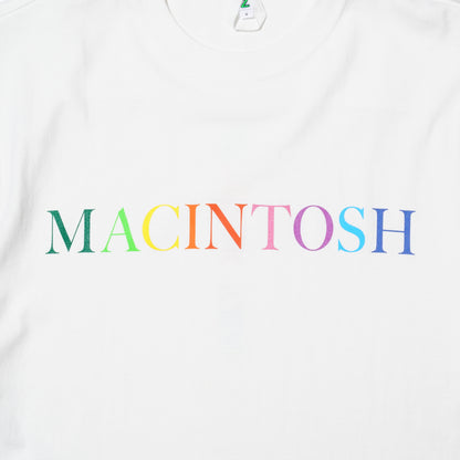 ZISE 001 "MACINTOSH" T-SHIRT, BY ASTERISK + IDEA (WHITE)