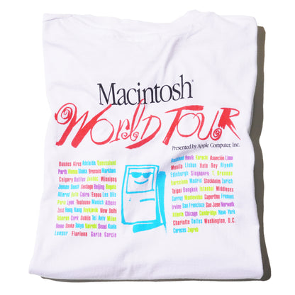 APPLE COMPUTER "MACINTOSH WORLD TOUR" T-SHIRT