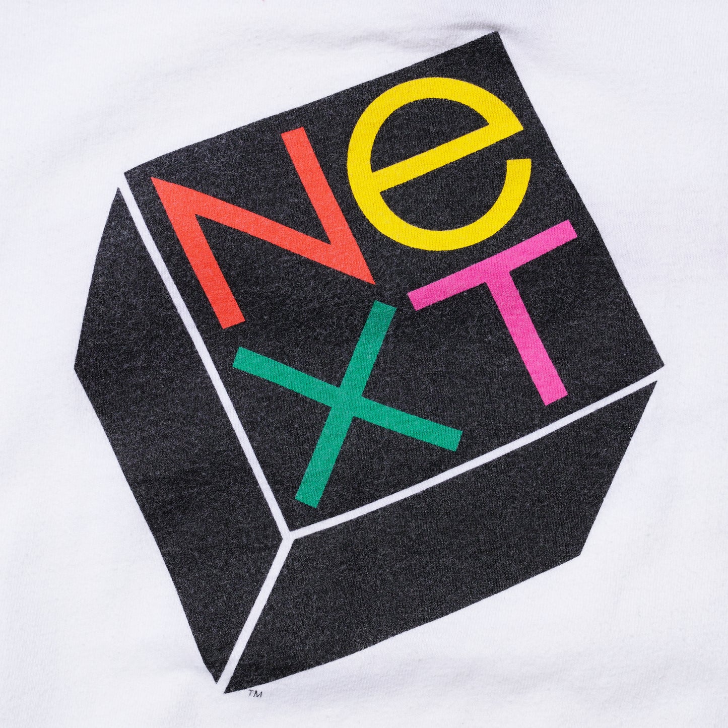 APPLE COMPUTER "NEXT COMPUTER" LOGO T-SHIRT