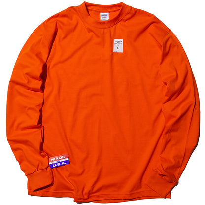 CAMBER FINEST #705 LONG SLEEVE T-SHIRT (BURNT ORANGE)