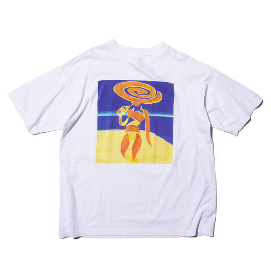 ORANGINA WHITE GRAPHIC T-SHIRT