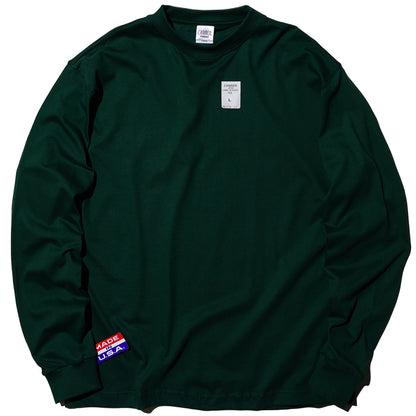 CAMBER FINEST #705 LONG SLEEVE T-SHIRT (DARK GREEN)