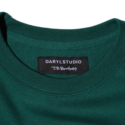 DARYLSTUDIO + T.B.BROTHERS “SHORT SLEEVE” T-SHIRT (GREEN)