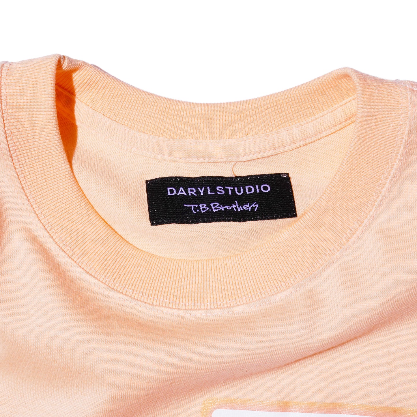 DARYLSTUDIO + T.B.BROTHERS “SHORT SLEEVE” T-SHIRT (ORANGE)