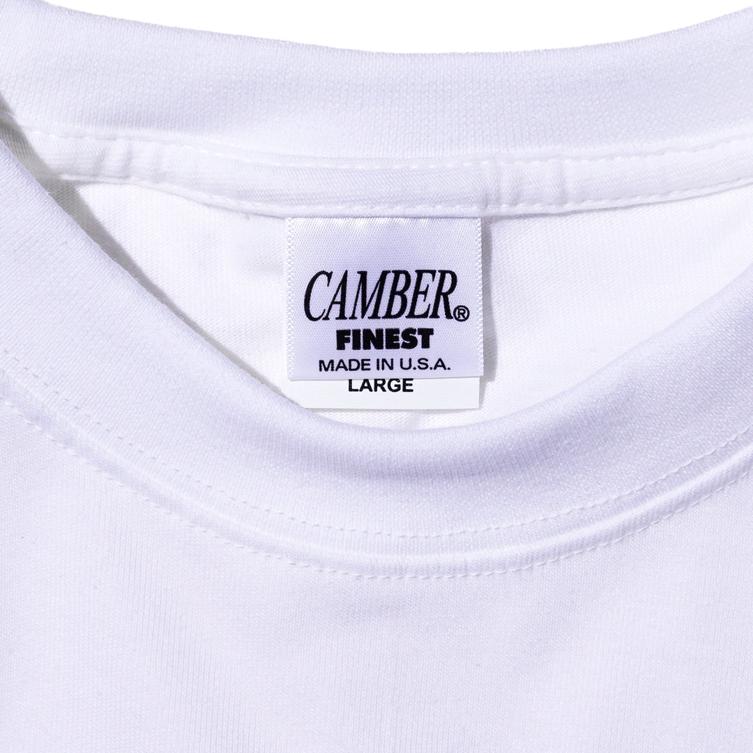 CAMBER FINEST #705 LONG SLEEVE T-SHIRT (WHITE)