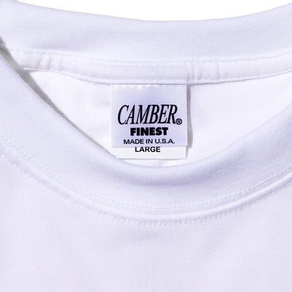 CAMBER FINEST #705 LONG SLEEVE T-SHIRT (WHITE)