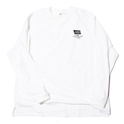 ON LEE x VANS x ASTERISK LONG SLEEVE T-SHIRT (WHITE)