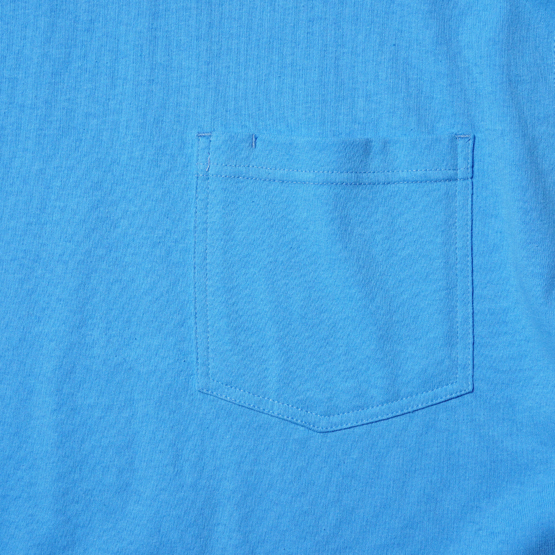 ZISE 001 POCKET T-SHIRT (BLUE)