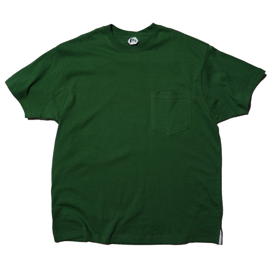 ZISE 001 POCKET T-SHIRT (OLIVE GREEN）